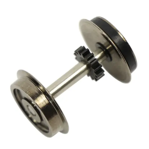 HO Scale Metal Wheel Set for Model Trains - Image 4