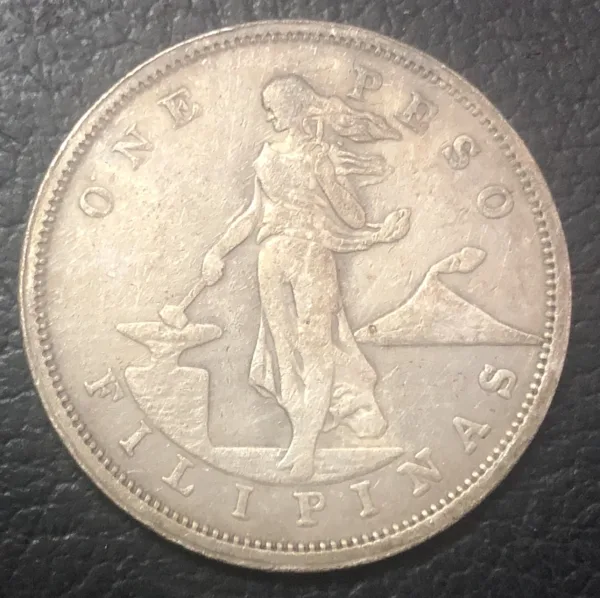 1904 U.S. Administration Replica Peso Coin - Image 2