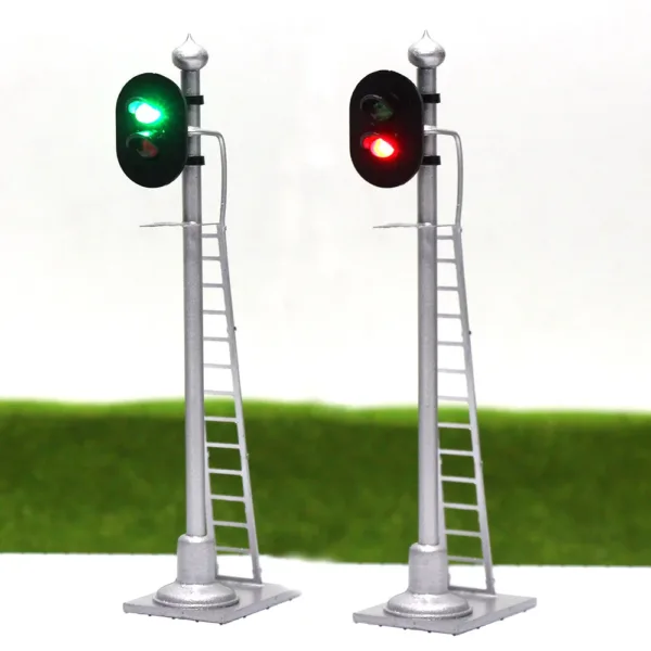 O Scale 1:43 Train Traffic Signal Set - Image 7