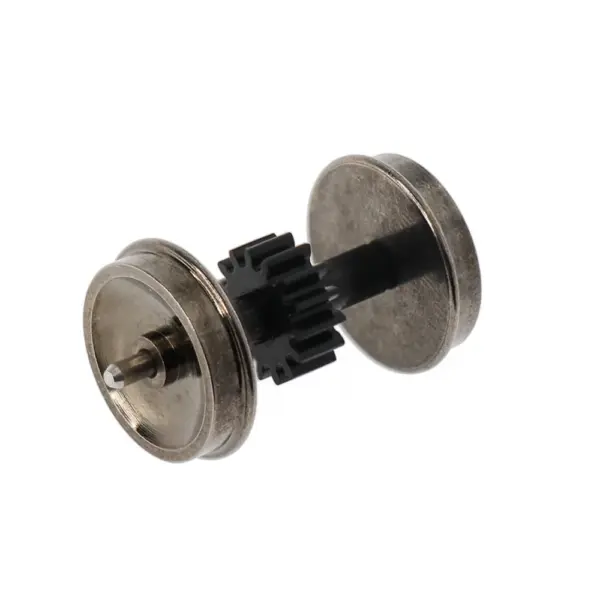 4pcs HO Scale Metal Wheels for Model Trains - Image 3