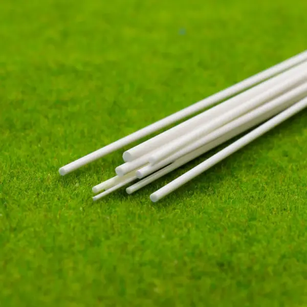 100pcs ABS Plastic Round Rods 0.5-2.5mm 500mm - Image 3