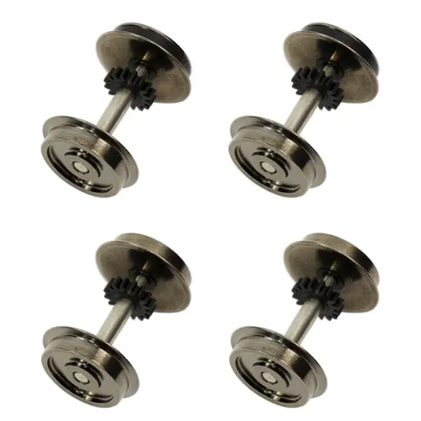 HO Scale Metal Wheel Set for Model Trains