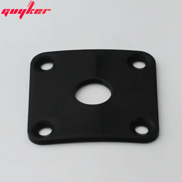 Square Curved Metal Jack Plate for Guitar - Image 4