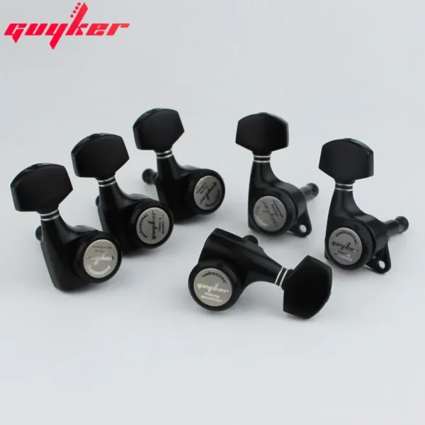 Guyker Black Guitar Locking Tuners Set