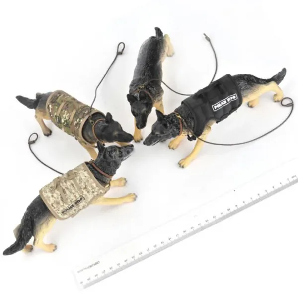 1/6 Scale Police Dog Action Figure Accessory - Image 2