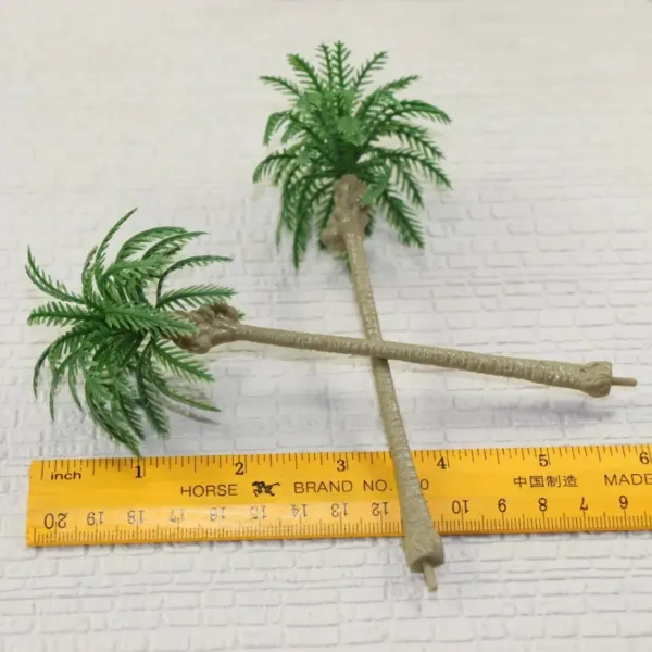 20pcs 75-190mm Model Palm Trees Set - Image 8