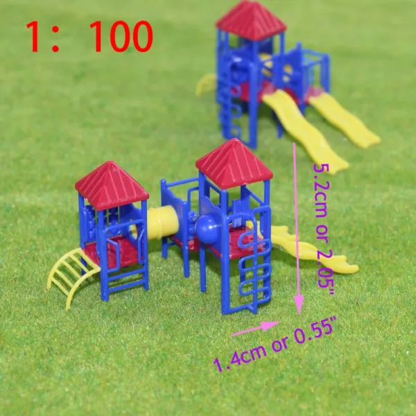 Model Railway Playground Equipment 1:100 1:160 - Image 3