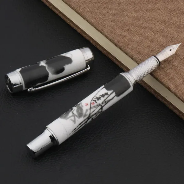 Luxury Blue and White Fountain Pen 0.7mm - Image 16