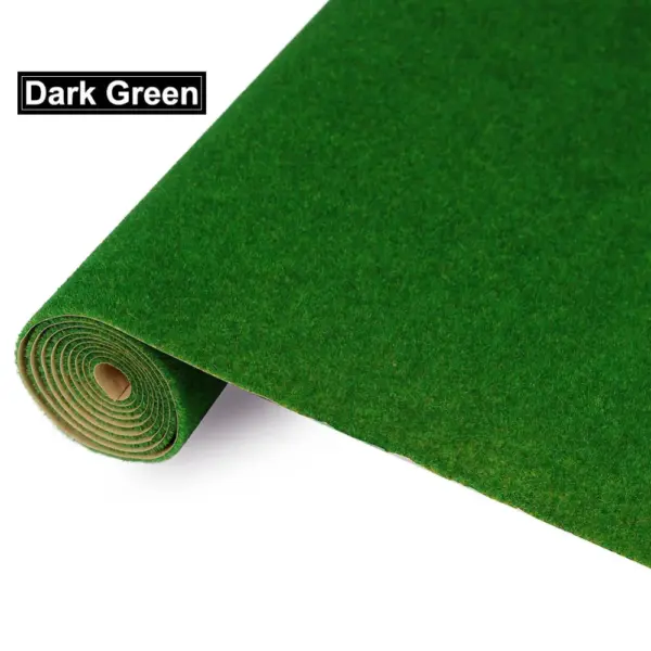 Evemodel 0.4m x 1m Green Grass Mat for Models - Image 5