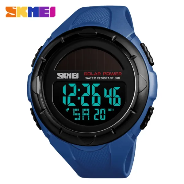 Digital Solar Watch for Men with Luminous Features - Image 7