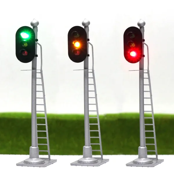 O Scale 1:43 Train Traffic Signal Set - Image 2