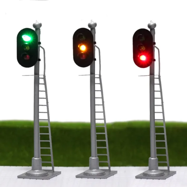 O Scale 1:43 Train Traffic Signal Set - Image 8