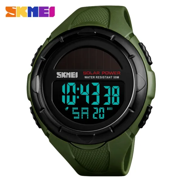 Digital Solar Watch for Men with Luminous Features - Image 10