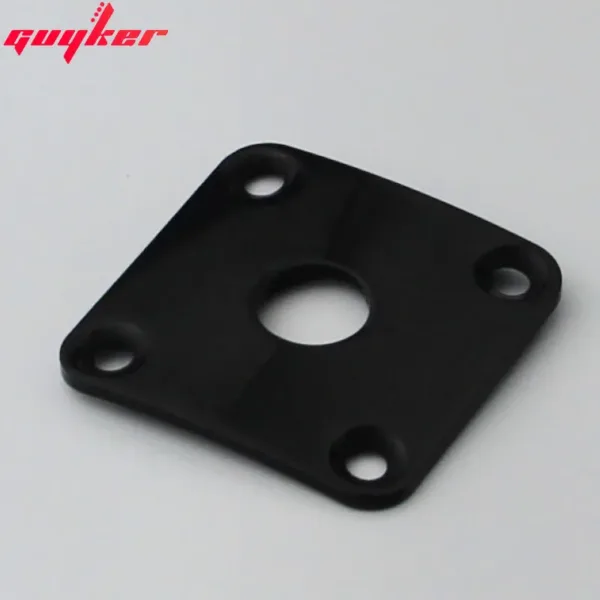 Square Curved Metal Jack Plate for Guitar - Image 9