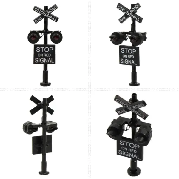 N Scale Railroad Crossing Signal with LEDs - Image 2