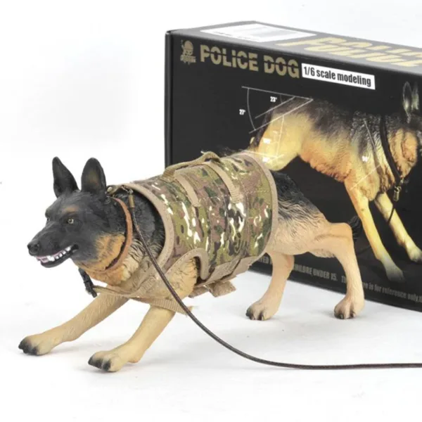 1/6 Scale Police Dog Action Figure Accessory - Image 6