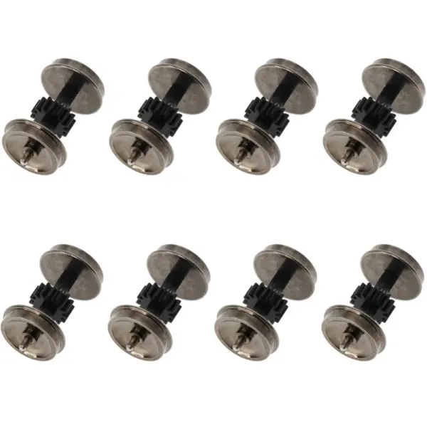 4pcs HO Scale Metal Wheels for Model Trains - Image 5