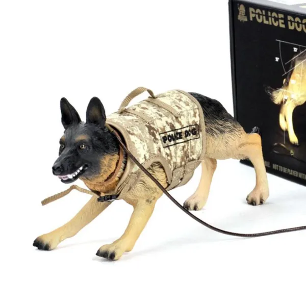 1/6 Scale Police Dog Action Figure Accessory - Image 3