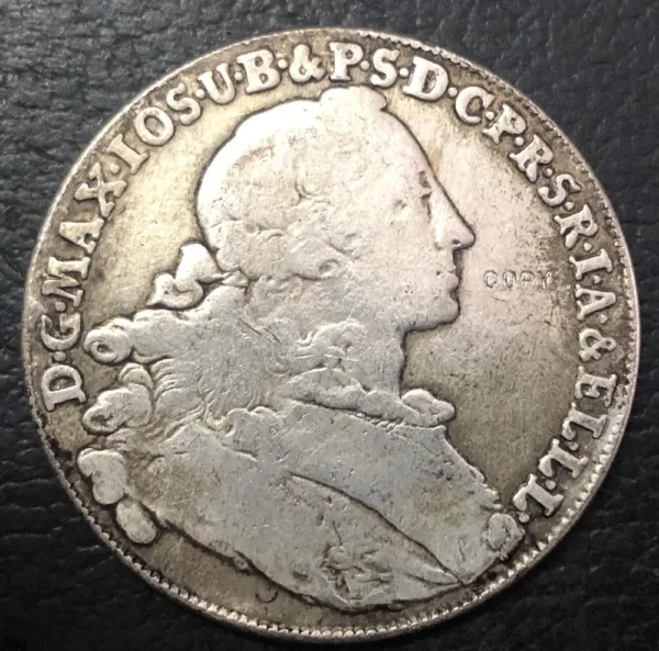 Antique Imitation 1775 Bavaria Thaler Coin