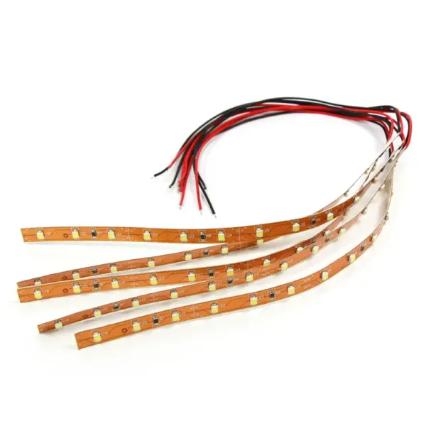 5pcs 12-LED 3528 Flexible Light Strips