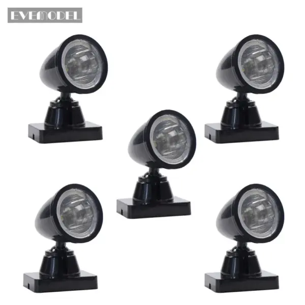 5pcs O Scale Warm White Model Railway Lights - Image 2