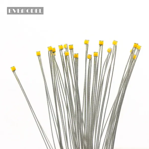 20pcs Pre-Wired SMD LED 0605 Red/Warm White - Image 2