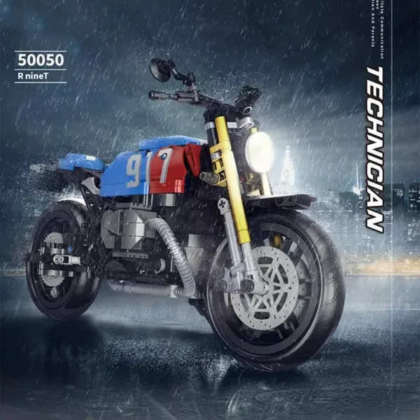 711pcs Motorcycle Building Blocks Model Set - Image 7