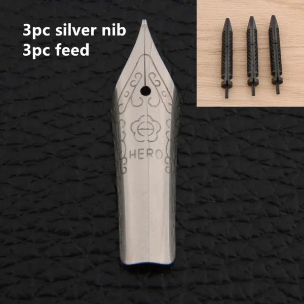 3pcs European Standard No. 5 Fountain Pen Nibs - Image 7