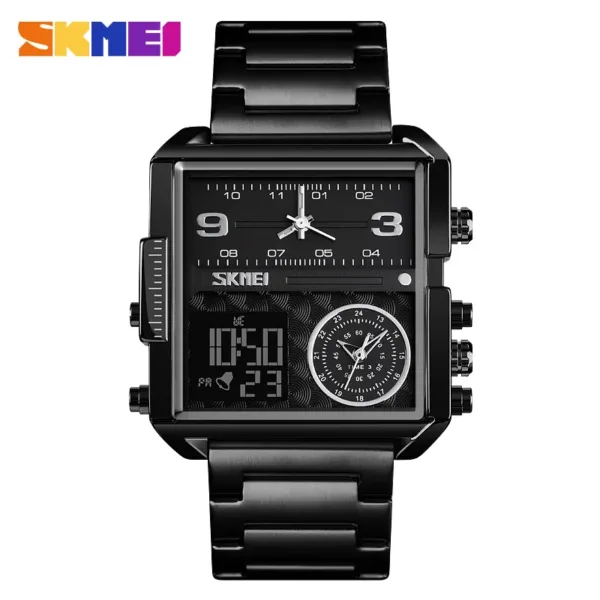 Dual Display Waterproof Men's Sports Watch - Image 11