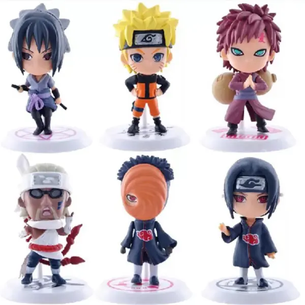 Naruto Shippuden Action Figures Set of 6 - Image 7