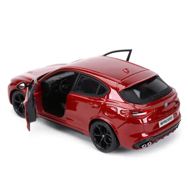 Bburago 1:24 Alfa Romeo Stelvio Diecast Model - Image 2