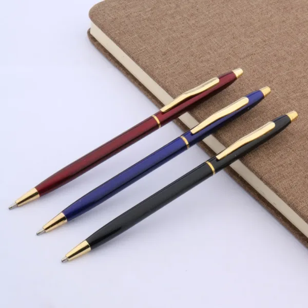 Luxury Metal Ballpoint Pen 0.7mm Writing - Image 2