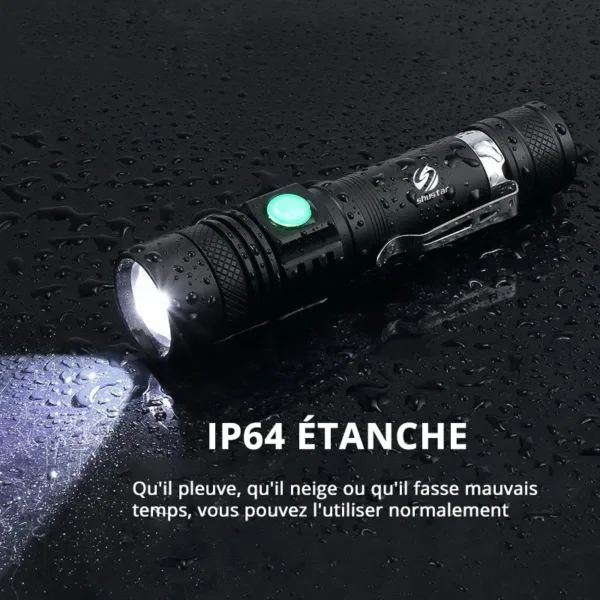 Ultra Bright Waterproof LED Flashlight 2000 Lumen - Image 6