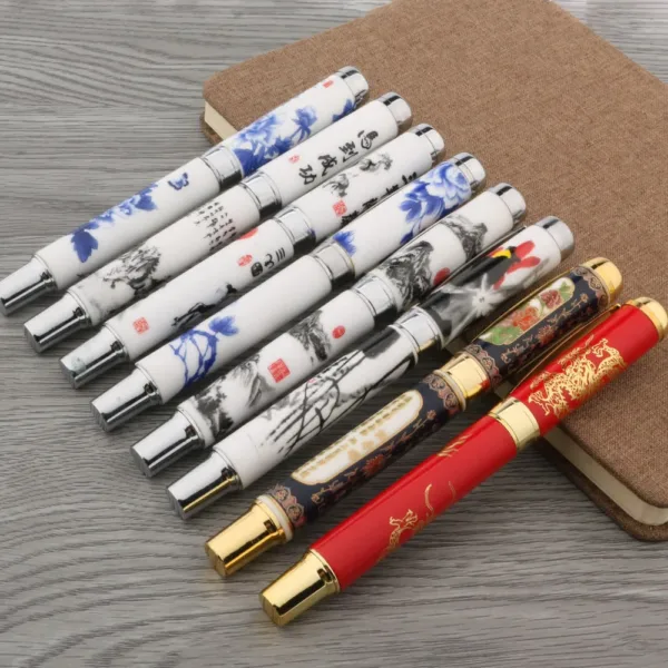 High-Quality Chinese Porcelain Fountain Pen - Image 2