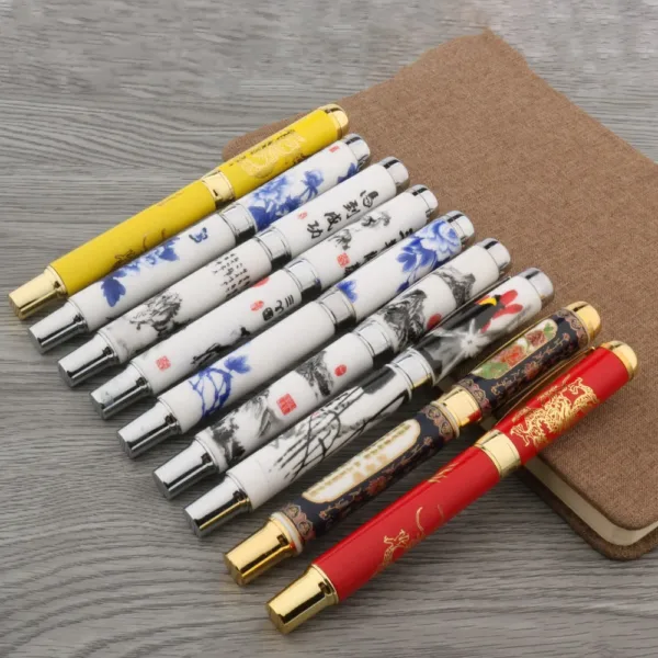 High-Quality Chinese Porcelain Fountain Pen - Image 5