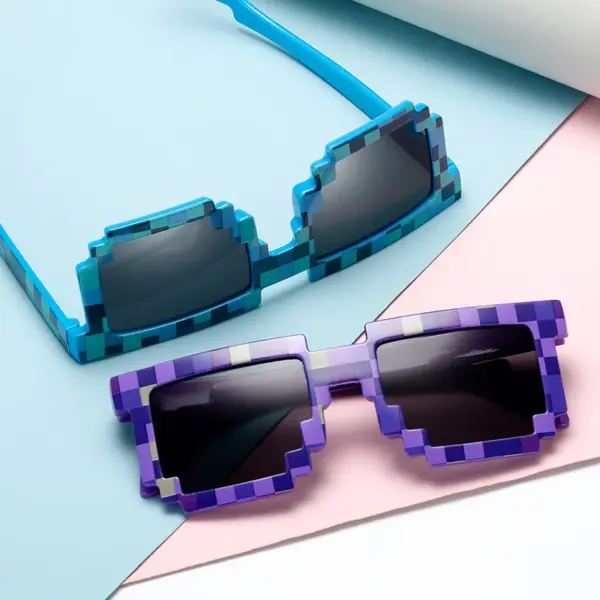 Fashionable Square Mirror Sunglasses for Women - Image 2