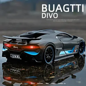 1:32 Alloy Bugatti DIVO Diecast Car Model