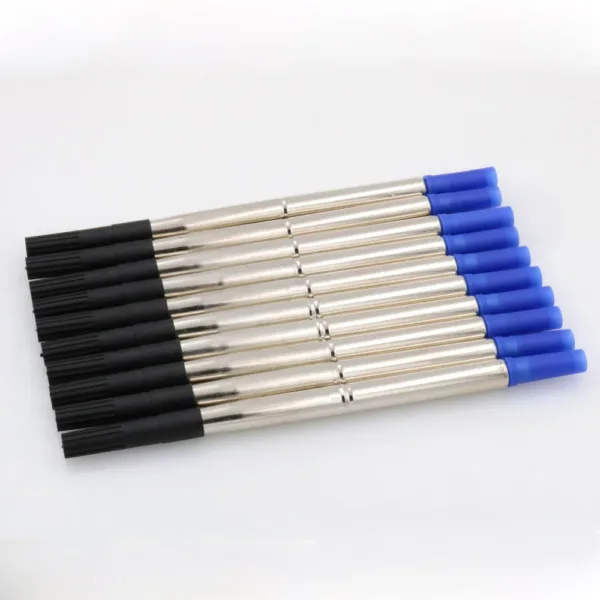 10pcs 0.7mm Metal Rollerball Pen Refills