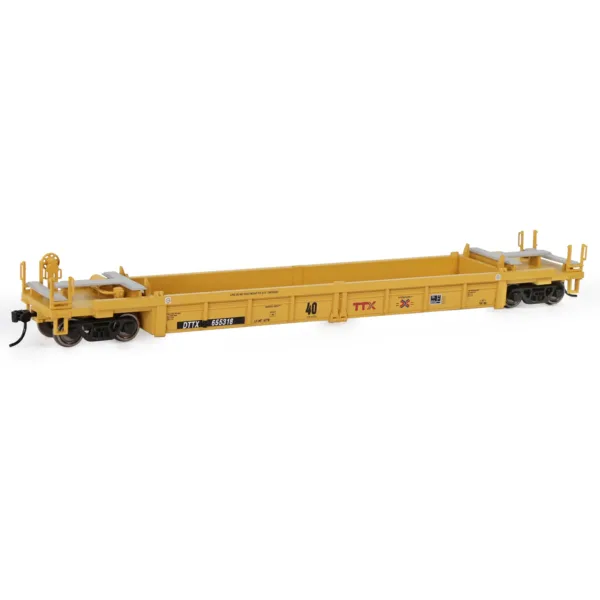 HO Scale 40ft Well Car Model Railway Wagon - Image 11