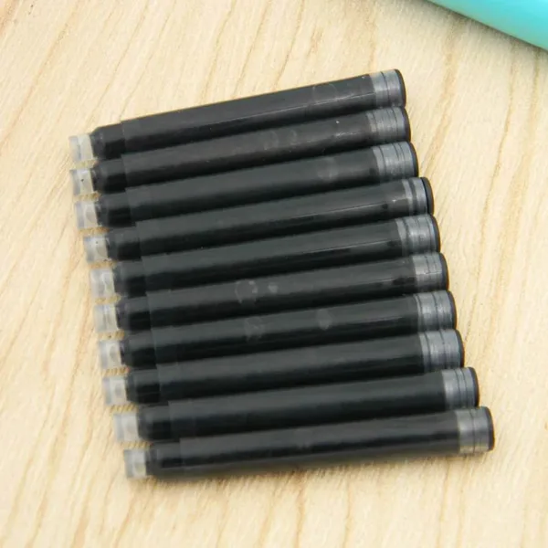 10 Pack Blue and Black Fountain Pen Ink - Image 3