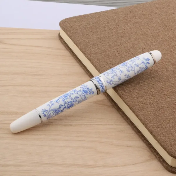 Blue and White Porcelain Fountain Pen - Image 4