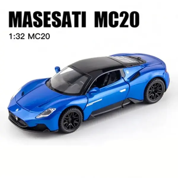 1:32 Maserati MC20 Cabrio Diecast Car Model - Image 7