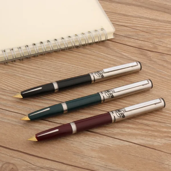 Classic Stainless Steel Fountain Pen 0.5mm - Image 3