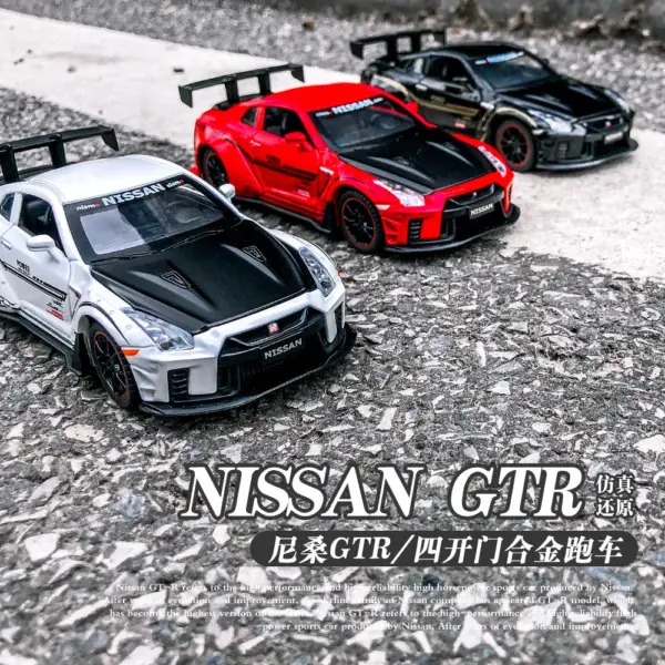 1:32 Alloy Nissan GTR R35 Model Car - Image 5