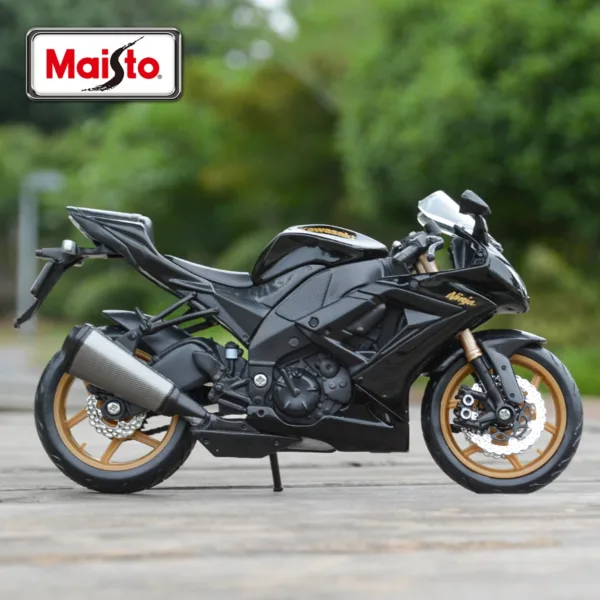 Maisto 1:12 Kawasaki Ninja ZX-10R Model Motorcycle - Image 6