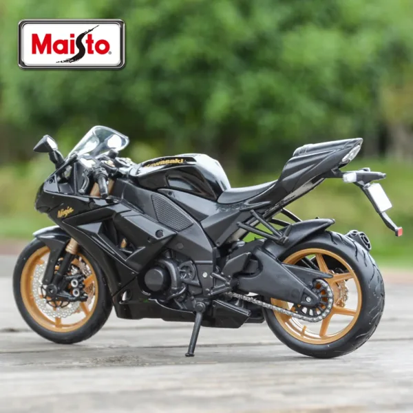 Maisto 1:12 Kawasaki Ninja ZX-10R Model Motorcycle - Image 4