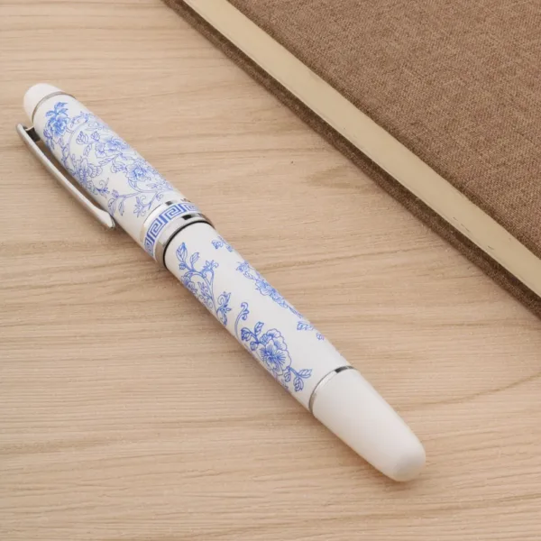 Blue and White Porcelain Fountain Pen - Image 5