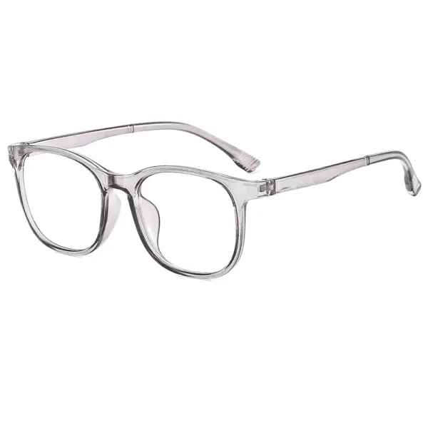 Unisex Transparent Square Computer Glasses - Image 5