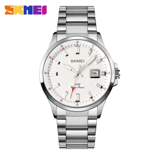 Luxury Quartz Men's Watch with Three Dials - Image 9