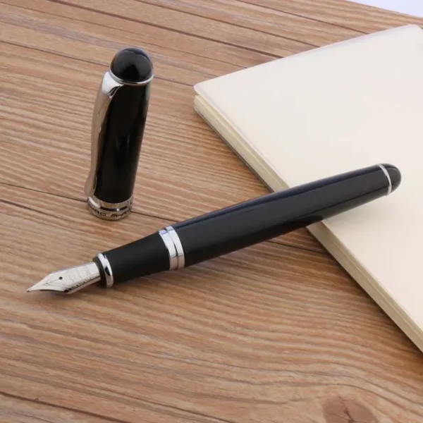 JINHAO X750 0.7mm Fountain Pen Bright Silver - Image 24
